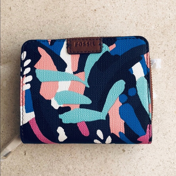❤️ FOSSIL mini FRID multifunction wallet ❤️ - Picture 2 of 8